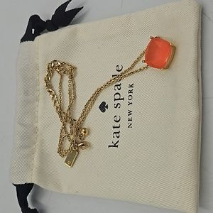 kate spade Cabert Pink Necklace